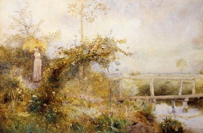 Il Ritorno dal Campo di Raccolta, 1880 da John William North
