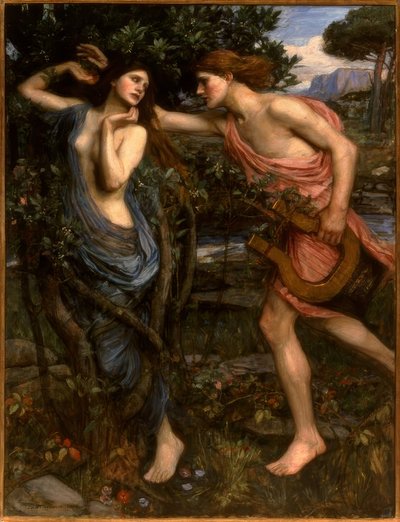 Apollo e Dafne da John William Waterhouse