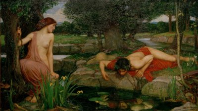 Eco e Narciso da John William Waterhouse