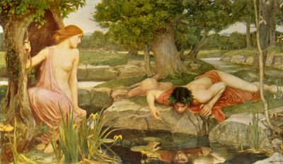Eco e Narciso, 1903, c. 1915 da John William Waterhouse