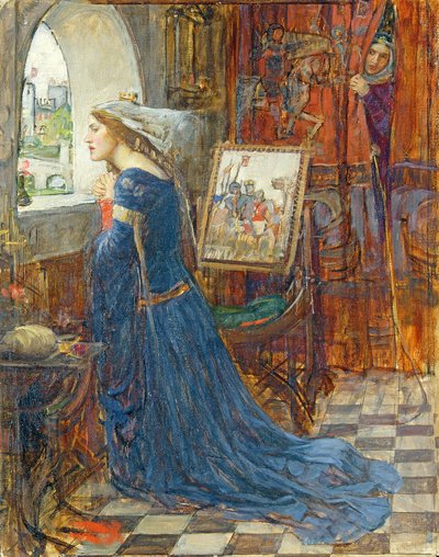 Bella Rosamund da John William Waterhouse