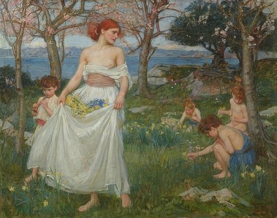 Canzone di primavera da John William Waterhouse