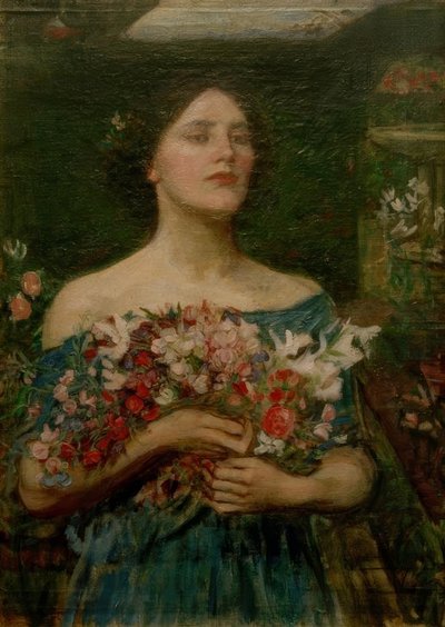 Cogliete le rose finché potete da John William Waterhouse