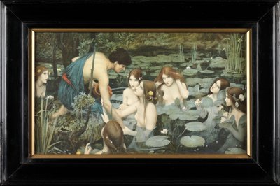 Ila e le ninfe da John William Waterhouse