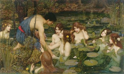 Hylas e le ninfe da John William Waterhouse