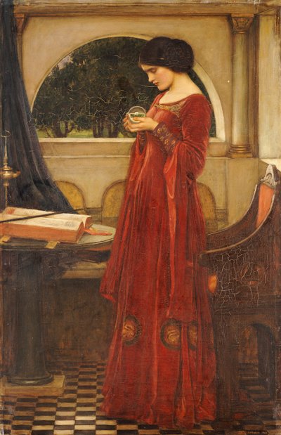 La sfera di cristallo, 1902 da John William Waterhouse