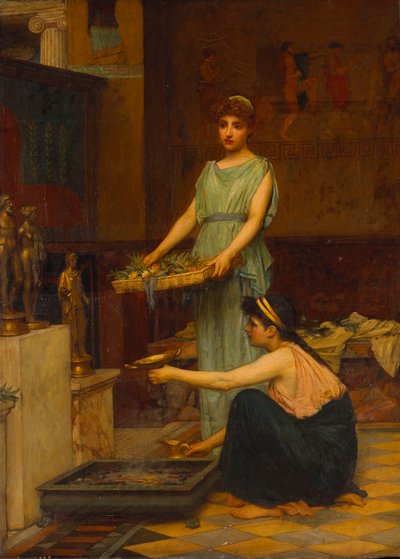 La famiglia degli dei da John William Waterhouse