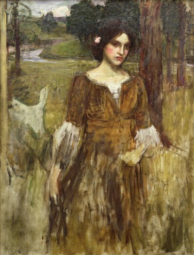 La Signora Clare da John William Waterhouse