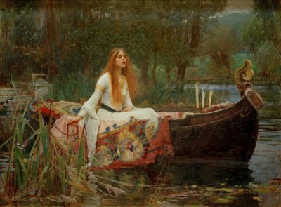 La Dama di Shalott da John William Waterhouse