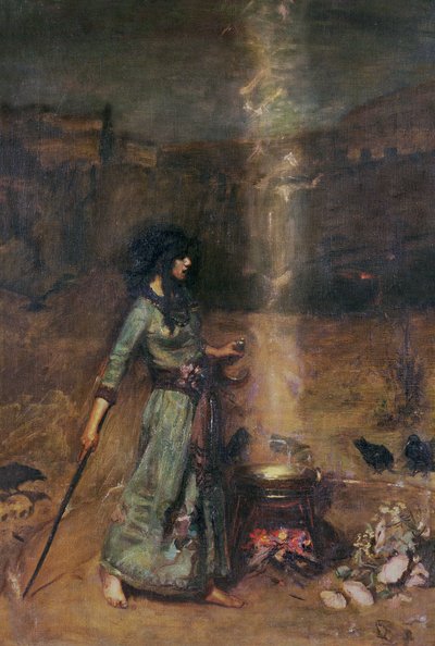 Il cerchio magico da John William Waterhouse
