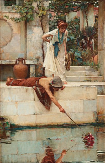 Il Salvataggio, c. 1890 da John William Waterhouse