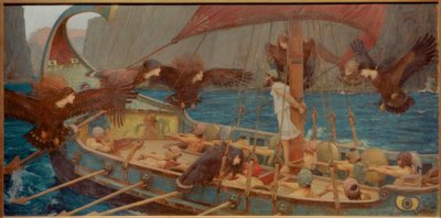 Ulisse e le sirene da John William Waterhouse