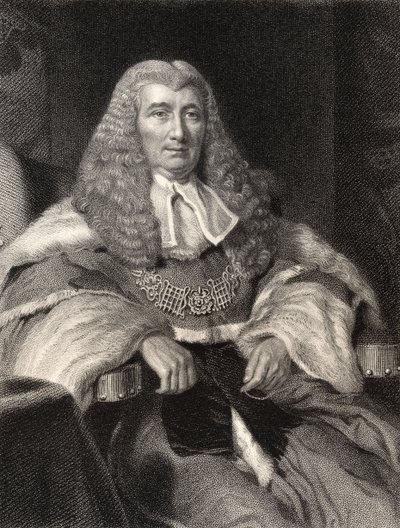 Charles Abbott, 1° Barone Tenterden, inciso da W. Holl, da 
