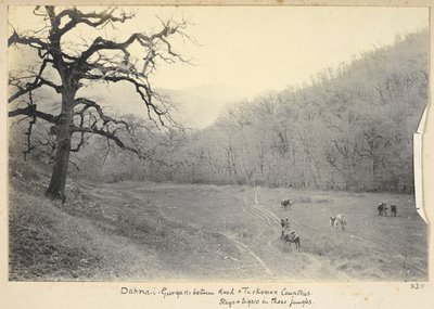 Provincia di Razavi Khorasan, Iran, c.1908 (foto in bianco e nero) da John Williams Watson
