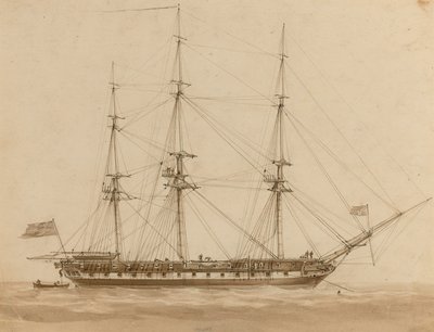 Una fregata britannica all