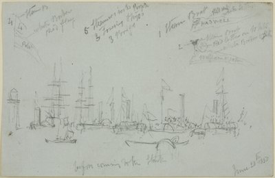 Scena del porto da John Wilson Carmichael