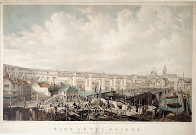 High Level Bridge, Newcastle upon Tyne, inciso da George Hawkins da John Wilson Carmichael
