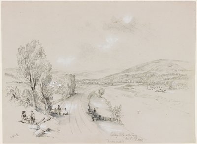 Ridley Hall, Bardon Mill, 1837 da John Wilson Carmichael
