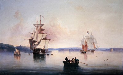 Saltash Creek - Vicino a Plymouth da John Wilson Carmichael