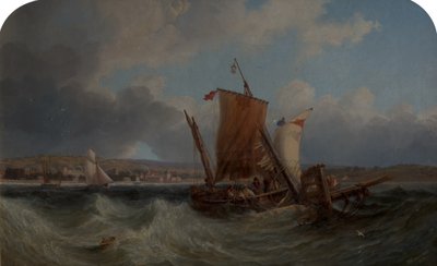 Navigazione al largo di North Yarmouth, 1959 da John Wilson Carmichael