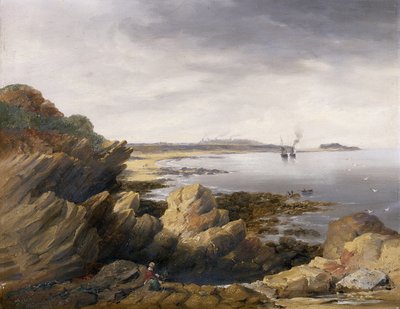 Isola di Santa Maria da Whitley Rocks da John Wilson Carmichael