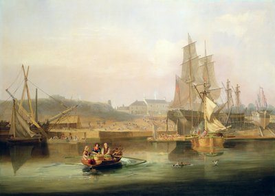 Il cantiere navale a Hessle Cliff da John Wilson Carmichael