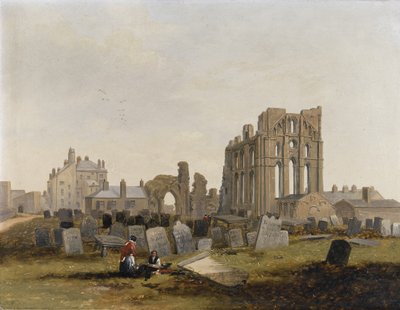 Priorato di Tynemouth da Est da John Wilson Carmichael