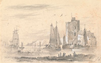 Scena del porto da John Wilson Ewbank