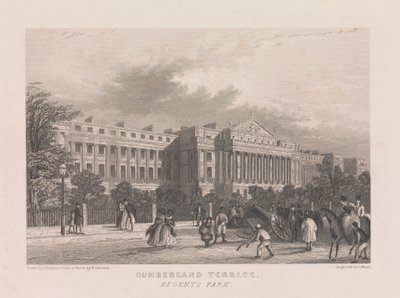 Cumberland Terrace, Regents Park da John Woods