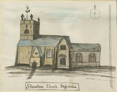 Chiesa di Shenstone da John Wright