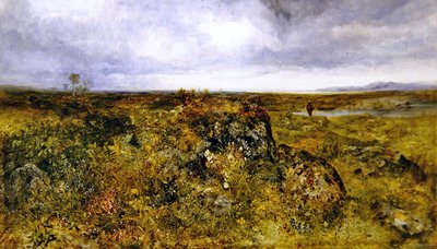 Pesca su un fiume da John Wright Oakes