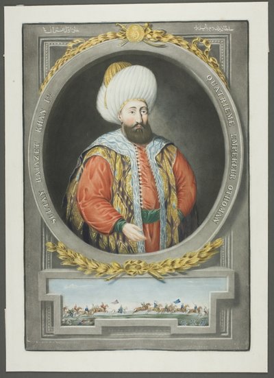 Bajazet Kahn I, dai Ritratti degli Imperatori della Turchia da John Young
