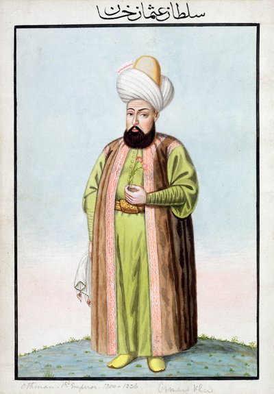 Osman I, Imperatore Ottomano, 1808 da John Young