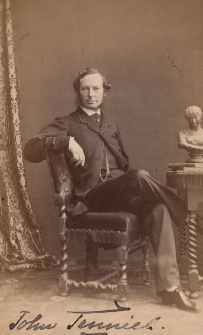 [John Tenniel], 1860s da John and Charles Watkins