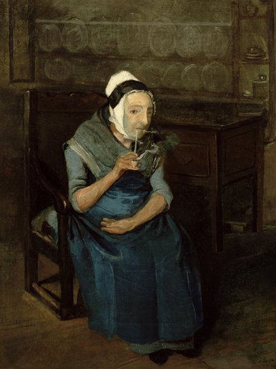 Ritratto di un servitore di Bramham Park, Yorkshire, c.1822 da John of Hull Widdas