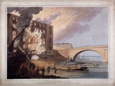 Albion Place, Southwark, Londra, 1791 da John william Edy