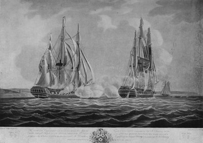 Cattura della Riunione, c1794 da John william Edy