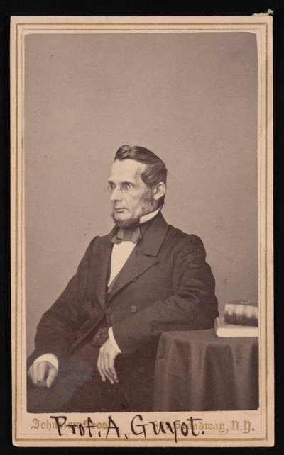 Ritratto di Arnold Henry Guyot da Johnston Bros