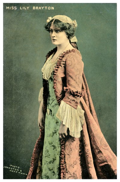 Lily Brayton, attrice britannica, c. 1900-1919 da Johnston and Hoffman