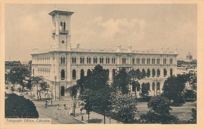 Ufficio Telegrafico, Calcutta da Johnston and Hoffmann