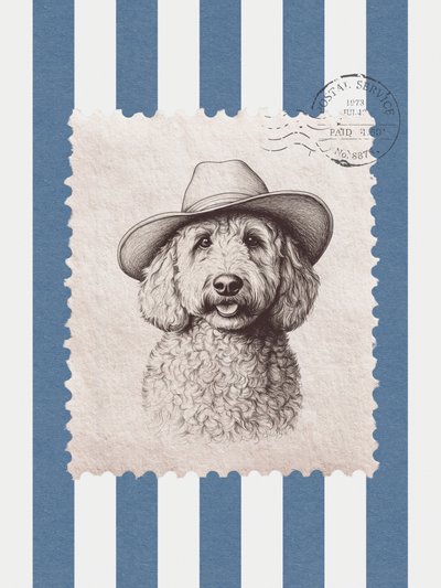 Timbro "Cane cowboy" da Jolly and Dash