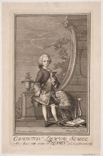 Christian Ludvig Scheel von Plessen da Jonas Haas