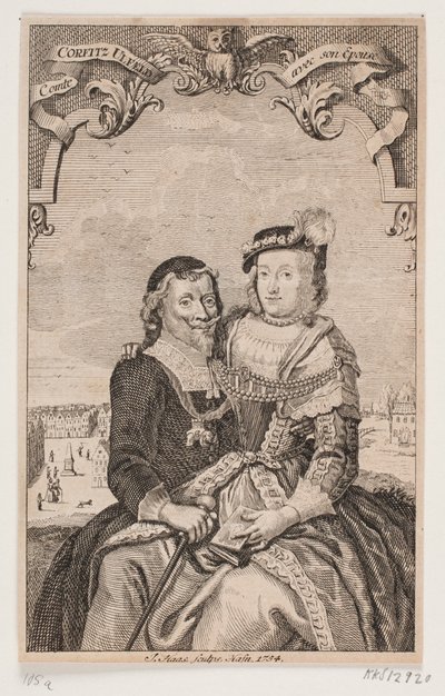 Leonora Christina e Corfitz Ulfeldt da Jonas Haas