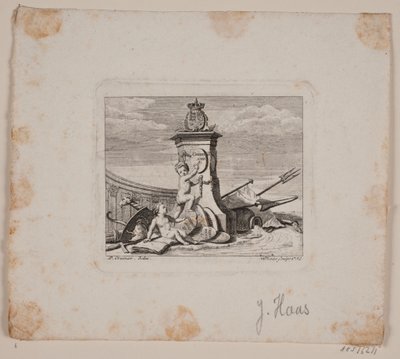 Vignetta con due geni da Jonas Haas