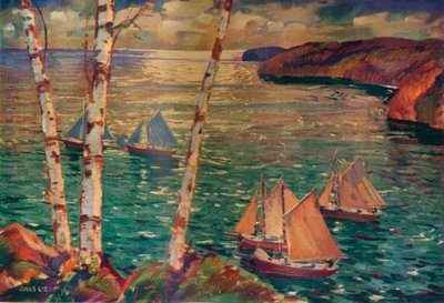 Verso il mattino, c1920 da Jonas Lie