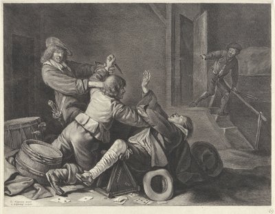 Combattimento in un interno da Jonas Suyderhoef