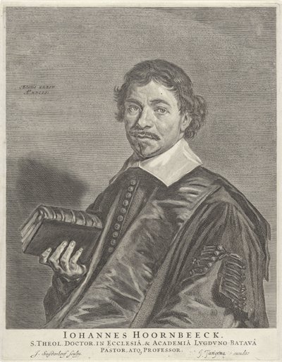 Ritratto di Johannes Hoornbeeck da Jonas Suyderhoef