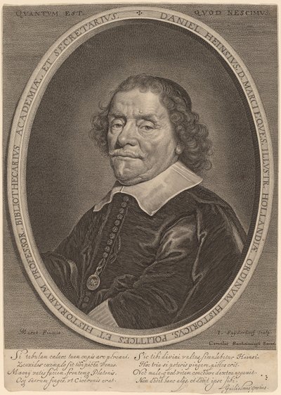 Daniel Heinsius da Jonas Suyderhoff after Jacob Fransz van der Merck