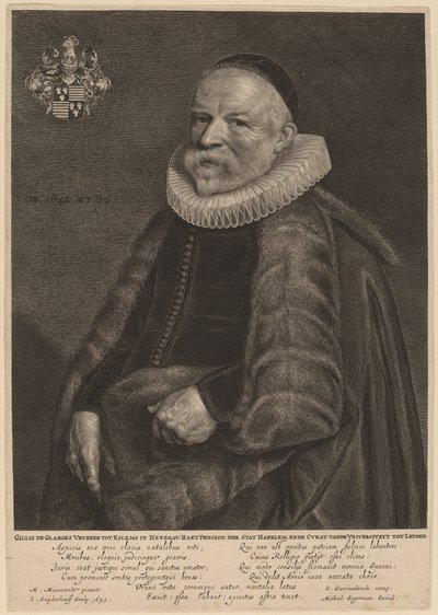 Gillis de Glarges da Jonas Suyderhoff after Michiel van Miereveld