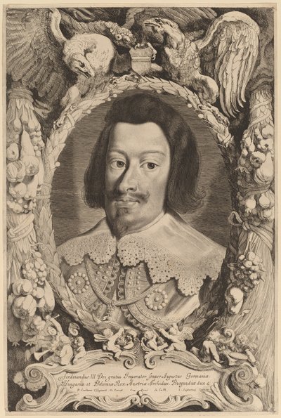 Imperatore Ferdinando III da Jonas Suyderhoff after Pieter Claesz Soutman